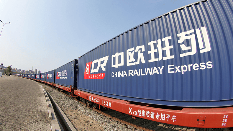 Container trains from China