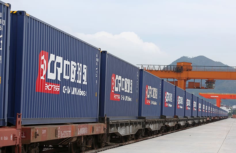 Container Train Services from China